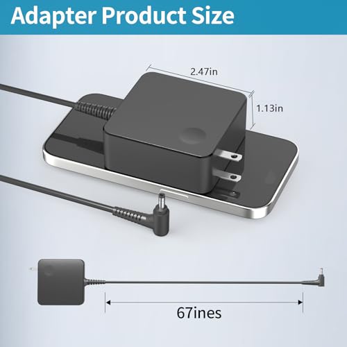 45W AC Charger fit for Lenovo IdeaPad Flex 4 5 100 100S 110 120S 130 320S 330 510 520 S145 Yoga 710 80TJ 81H5 81N3 81SS 81WA 20V 2.25A ADL45WCC PA-1450-55LL Laptop Adapter Power Supply Cord