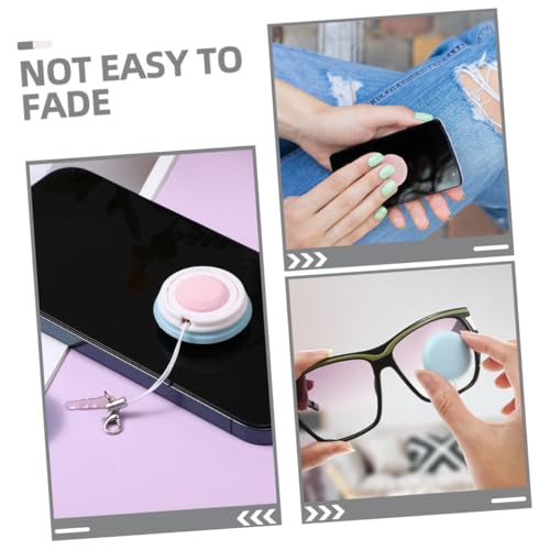 6pcs Screen Cleaning Phone Screen Cleaner Glasses Cleaner Lens Cleaning Cloths Electronic Dust Brush