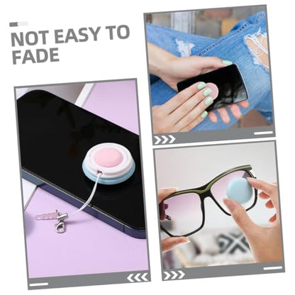 6pcs Screen Cleaning Phone Screen Cleaner Glasses Cleaner Lens Cleaning Cloths Electronic Dust Brush