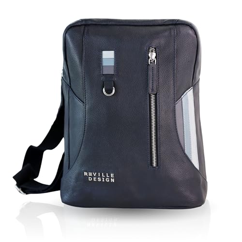 Full Grain Leather Backpack – Minimalist Slim 16L Laptop Backpack for Professionals, Water-Resistant Leather, Designed for 13” Devices, Lightweight Executive Daypack - Anthracite Black - color: Anthracite Black