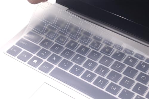 Keyboard Skin Compatible for 15.6" HP Laptop 15-fc 15-fd 15t-fd 15z-fc, HP Pavilion 15 15-eg/eh/er 15t-eg200/eg300 15z-eh300 Series, HP Pavilion 17z 17z-cp000 17z-ca200 17-cn 17-cp Series (Clear) - color: Clear