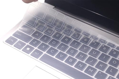Keyboard Skin Compatible for 15.6" HP Laptop 15-fc 15-fd 15t-fd 15z-fc, HP Pavilion 15 15-eg/eh/er 15t-eg200/eg300 15z-eh300 Series, HP Pavilion 17z 17z-cp000 17z-ca200 17-cn 17-cp Series (Clear) - color: Clear