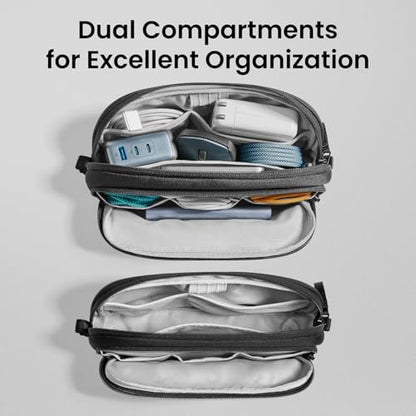 tomtoc 360 Protective 15-inch Laptop Sleeve & Electronic Organizer Travel Case, M