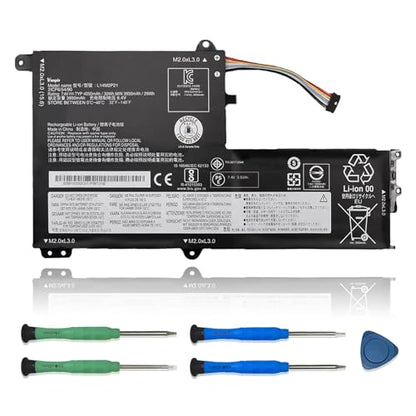 L14M2P21 Laptop Battery Replacement for Lenovo IdeaPad 330S-14AST 330S-14IKB 330S-15ARR 330S-15AST 330S-15IKB Series 5B10Q39203 5B10Q39204 L14L2P21 5B10Q39206 5B10W67199 7.4V 30Wh/4050mAh - size: 7.28*3.07*0.24 inch L14M2P21