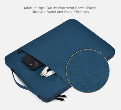 Laptop Sleeve 14 Inch Computer Case Bag for 15 inch New MacBook Air M4 A3241 M3 A3114 M2 A2941 2025-2023, HP Lenovo Acer ASUS Chromebook 14, Atrovirens - color: Atrovirens, size: 14 Inch