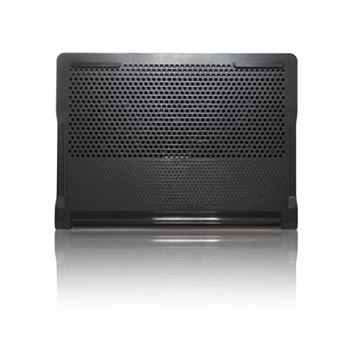 Targus 17" Dual Fan Laptop Chill Mat Plus, Ergonomic Cooling Pad, Heat Protection, 4-Port USB Hub Laptop Fan, (AWE81US) - style: 4-Port