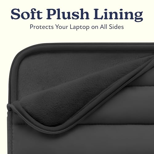 Vandel The Original Puffy Laptop Sleeve Case, 13-14 inch Laptop Sleeve Bag | Compatible with MacBook Air/Pro 13/Pro 14/iPad Pro 12.9, HP Dell ASUS Computer Case Bag Cover, Stylish Aesthetic Design - color: e. Black, size: 13-14 Inch