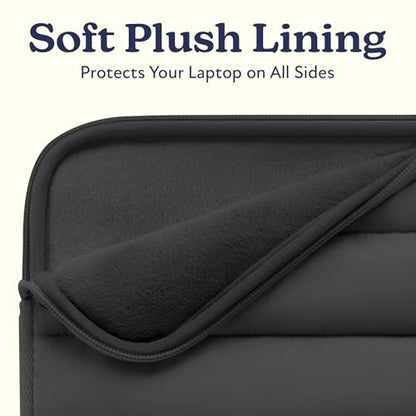 Vandel The Original Puffy Laptop Sleeve Case, 13-14 inch Laptop Sleeve Bag | Compatible with MacBook Air/Pro 13/Pro 14/iPad Pro 12.9, HP Dell ASUS Computer Case Bag Cover, Stylish Aesthetic Design - color: e. Black, size: 13-14 Inch