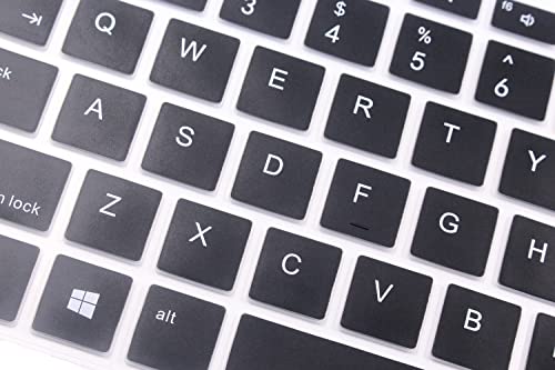 Silicone Keyboard Cover Skin Compatible for 14" HP ProBook 440 445 G5 G6 G7, HP ProBook 430 G5 13.3", HP ProBook x360 440 G1, HP ProBook 640 G4 G5 (Black) - color: Black