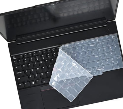 Keyboard Skin Compatible for 2025-2022 Lenovo ThinkPad E16 L16 T16 P16 P16v P16s 16 inch, Thinkpad L15 Gen 4/3 15.6" (Not Compatible for Thinkpad Z16, L15 Gen 2/1) (Clear) - color: Clear