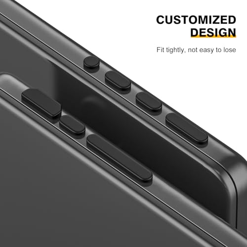 DAMMOMKO MacBook Pro M5 Accessories - 14PCS Dust Plugs for 2026-2021 MacBook Pro 14 & 16 inch M5 M4 M3 M2 M1 Pro/Max, Silicone Plug Cover Caps Accessory & 2PCS Webcam Cover Slide