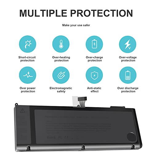 Fancy Buying A1321 A1286 (Mid 2009 Mid 2010) Laptop Battery for MacBook Pro 15 Inch Battery A1321 A1286 MC371LL/A MC372LL/A MB985 MB986 MC118 - size: 10.13*3.01*1.13inch A1321