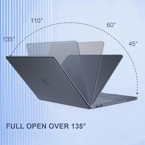 AKIT Compatible with MacBook Neo Case 13 inch 2026 Release, [Ultra-Thin] [Official Color Match] Case+Screen Flim+Keyboard Cover for New MacBook Neo 13 inch, Indigo Clear - color: Indigo Clear