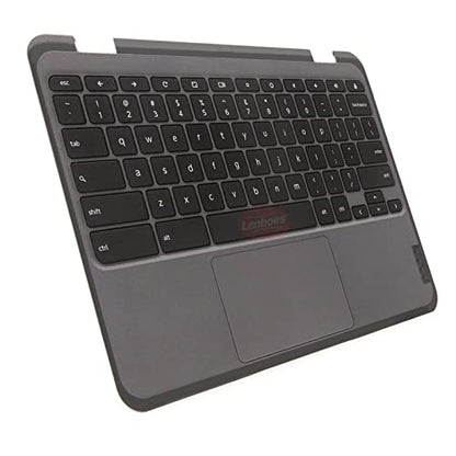 Laptop Palmrest Upper Case Top Cover with US Keyboard and Touchpad Assembly Replacement (NO WFC Hole) for Lenovo 300e Chromebook Gen 3 82J9 82JA LTE 5M11C94743 5M11G97058 - color: Palmrest Assembly NO WFC LTE 5M11C94743