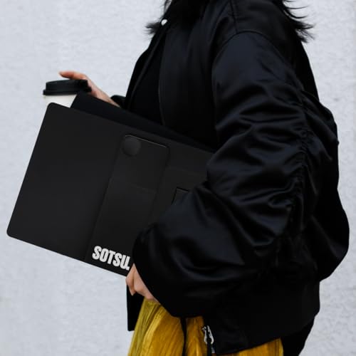 SOTSU FlipAction Pro 16" Gen 2 | 2.5K Portable Monitor | 2560 x 1600 (WQXGA) | 120 Hz | 100% DCI-P3 | 400 Nits | Pivot Rotate | Full Metal CNC | Perfect Match for Mac and Windows (Universe Black) - color: Universe Black