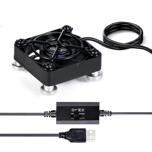 40mm USB Fan USB Ventilator 5V Cooling Fan Compatible for phone flat VR Gear, Aquarium, Roku, Router, Raspberry Pi, Cosplay, Helmet Receiver DVR Playstation Xbox Computer Cabinet Cooling - style: USB 40MM Single Fan