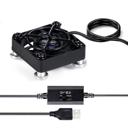 40mm USB Fan USB Ventilator 5V Cooling Fan Compatible for phone flat VR Gear, Aquarium, Roku, Router, Raspberry Pi, Cosplay, Helmet Receiver DVR Playstation Xbox Computer Cabinet Cooling - style: USB 40MM Single Fan