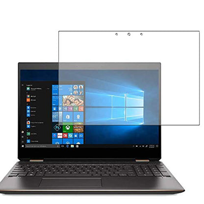 3 Pack Screen Protector Film, compatible with HP Spectre x360 15-df0000 2018 15.6" TPU Guard （ Not Tempered Glass Protectors ）