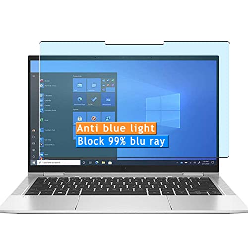2-Pack Anti Blue Light Screen Protector, compatible with HP EliteBook x360 1030 G8 13.3" TPU Film Protectors Sticker [ Not Tempered Glass ]