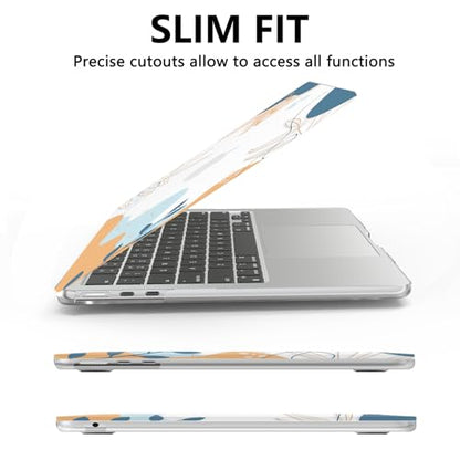 AKIT for MacBook Air 13 inch Case M5 M4 M3 M2 2026-2022, Dune | A3449 A3240 A3113 A2681, Aesthetic Pattern Hard Shell Laptop Case+Screen Protector+Keyboard Cover for MacBook Air 13.6 inch - color: Dune
