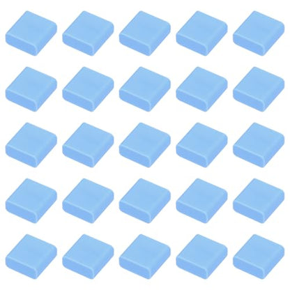 uxcell 40pcs USB Male Port Silicone Protectors Anti Dust Cap Cover Blue - color: Blue