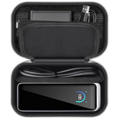 Power Bank Case Compatible with Anker Prime Power Bank 26250 (300w)/ 27650/ 25000/ 24000mAh(737) Power Banks, Storage Organizer for 100W Charging Base, Cable for Business Travel Outdoor Use (Box Only) - style: For Power Bank Only
