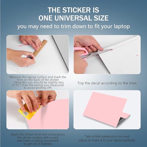 Laptop Notebook Skin Sticker Cover Decal, 12 13 13.3 14 15 15.4 15.6 inch Laptop Vinyl Skin Sticker Cover Art Protector Notebook PC (NEK-68) - color: NEK-68