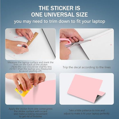 Laptop Notebook Skin Sticker Cover Decal, 12 13 13.3 14 15 15.4 15.6 inch Laptop Vinyl Skin Sticker Cover Art Protector Notebook PC (NEK-68) - color: NEK-68