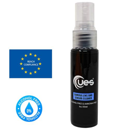 UES 21-in-1 Professional APS-C Camera Cleaning Kit with Hard Travel Case | Lens & Sensor Cleaner, Air Blower, Lens Cleaning Pen, Microfiber Lens & Screen Cloth & Tissue, 10 APS-C 16mm Swabs - size: APS-C Cleaning Kit
