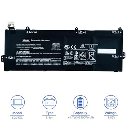 LG04XL 68Wh Laptop Battery Compatible with HP Pavilion 15-CS 15-cs1067 15-cs1068 15-cs1069 15-CS3011NF 15-CS1891NZ 15-cs1002ns Series Notebook LG04XL HSTNN-IB8S L32654-005 L32535-1C1 4416mAh 4-Cell