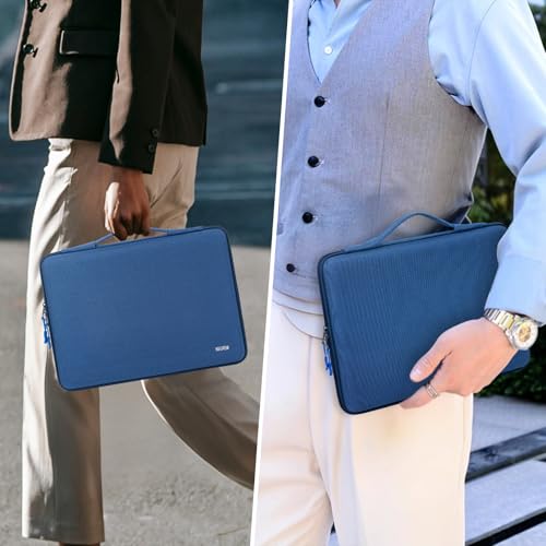 Hard Laptop Sleeve Case for 13.6 Inch MacBook Air M2 A2681 2022-2024 M3/A3113 2024,14inch MacBook Pro 14 M4/M3/M2/M1 Pro/Max A3112 A3401 A3185 A2992 A2918 A2779 2024-2021, Water-Resistant - color: Blue