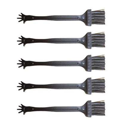 5Pieces Computer Keyboard Tool Electronic Small Brush for Office Worker and Frequent Laptop Users - color: Black