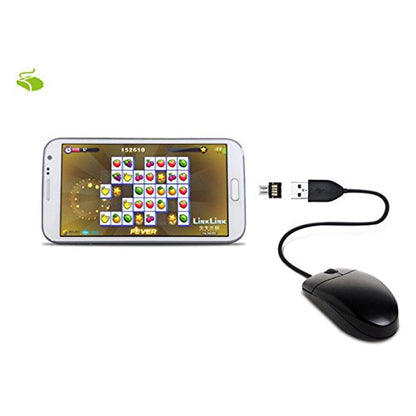 cablecc 100pcs Mini Size USB 3.0 to Micro SD SDXC TF Card Reader with Micro USB 5pin OTG Adapter for Tablet/Cell Phone… - color: Black OTG*100PCS