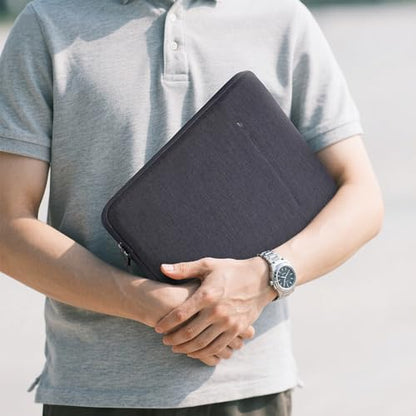 NIDOO 16 inch Laptop Sleeve Carrying Case Computer Protective Cover for 16" ThinkPad E16 Gen 2 / L16 Gen 6/ Z16/ ThinkBook 16 Gen 7 8/15 inch MacBook Air M5 M4/ Dell 16 Plus/HP ASUS Acer - color: Navy Blue, size: 15-16 Inch / Macbook Pro 15 16