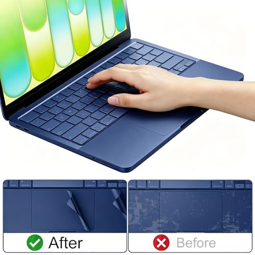 Palm Rest Protector for MacBook Neo 13 Inch, Palm Rest Cover Trackpad Cover Touch Bar Skin for MacBook Neo A18 Pro A3404 2026 - Blue - color: Blue