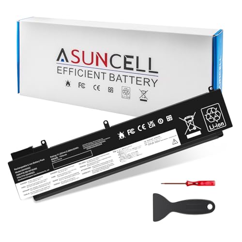 ASUNCELL 11.25V 24Wh 00HW022 00HW023 Battery for Lenovo ThinkPad T460s T470s Series SB10F46460 SB10F46461 SB10F46474 SB10F46475 00HW036 00HW037 - size: 00HW022 12.36 * 4.13 * 0.73 in