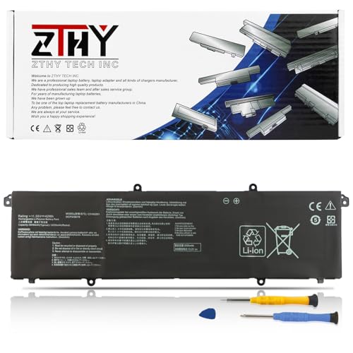 C31N2201 Laptop Battery Replacement for ASUS Vivobook 15 X1504VA X1504ZA F1504ZA Go 15 E1504FA E1504GA 14 OLED X1405VA 16 M1605YA X1605EA 14X X1403VA 15X M3504YA 16X M3604YA K3604VA TN3604YA 42Wh - size: 13.19*5.71*0.98 inch C31N2201