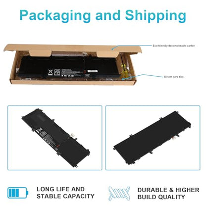 SU06XL L29184-005 Battery for HP Spectre X360 Convertible 15-df0013dx 15-df1043dx 15-df0033dx 15-df1033dx 15-df1045nr 15-df0069nr 15t-df000 15-df0xxx 15-df1xxx 15-DF 15T-DF Series SU06084XL - size: SU06XL 14.06, 5.79, 0.67in