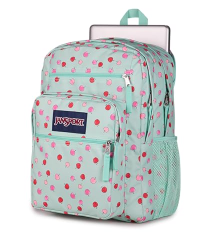 JanSport Laptop Backpack - Computer Bag with 2 Compartments, Ergonomic Shoulder Straps, 15” Laptop Sleeve, Haul Handle - Apple Orchard - color: Apple Orchard Magic