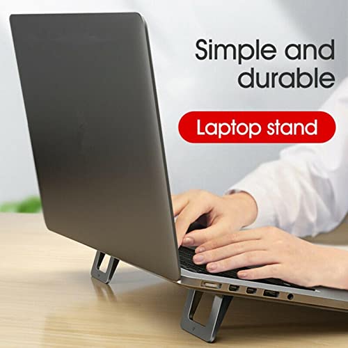 Mini Portable Laptop Stand, Invisible Notebook Holder, Adjustable Cooling Stand, Tablet Desk Holder, Support for Maxbook
