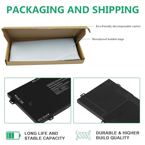 Fancy Buying ZO04XL HSTNN-KB6W Laptop Battery for HP ZBook Studio G3 G4 Mobile Workstation ZO04 ZO06 ZO06XL 808396-421 808450-001 808450-002 HSTNN-CS8C HSTNN-C88C HSTNN-LB6W - size: 10.11*3.31*0.27inch