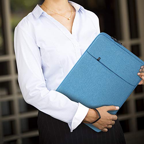 NIDOO 16 inch Laptop Sleeve Carrying Case Computer Protective Cover for 16" ThinkPad E16 Gen 2 / L16 Gen 6/ Z16/ ThinkBook 16 Gen 7 8/15 inch MacBook Air M5 M4/ Dell 16 Plus/HP ASUS Acer - color: Blue, size: 15-16 Inch / Macbook Pro 15 16