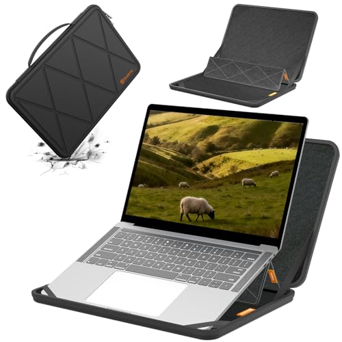 Smatree MS29T Hard Protective 13 inch Laptop Sleeve Case Compatible for Lenovo ThinkBook 13s Gen 4/13x Gen 2, for HP OmniBook 7 Aero NGAI 13, DELL Pro 13 Premium PA13250/Latitude 9330 2-in-1 - color: Black, size: 13 inch/MS29T/Size:31*22.3cm