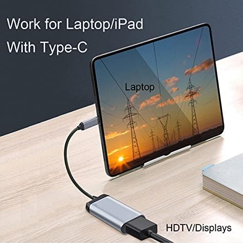 USB-C Type C to HDMI Cable HDTV Adapter 4K 60hz 1080p for Tablet & Phone & Laptop - style: USB-C to HDMI