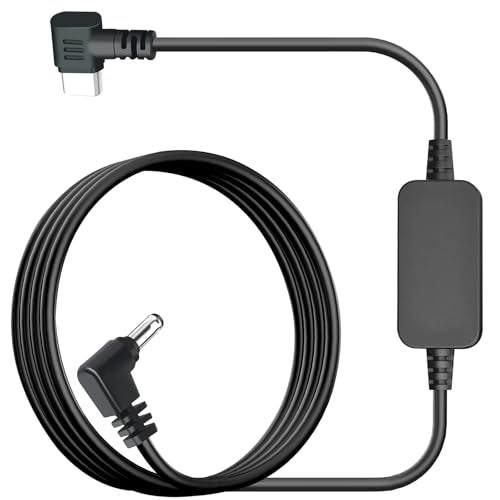 Furrion Vision S Display Power Cable Replacement - (9.84FT) | USB-C to DC 3.5mm Charger Adapter for FOS07TADS Monitor ,Compatible with FOS48TA-BL/FOS48TAPK-BL Hitch Backup Camera Systems - color: 9.84FT