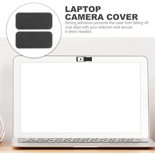 ARTIBETTER Laptop Camera Cover Slide 2 Pack Privacy Webcam Cover with Strong Adhesive for Pc Notebook Ultra-Thin 1.38X0.59In Privacy Slider