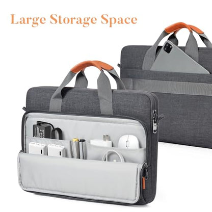 Bagasin Laptop Sleeve Case Bag Compatible with MacBook Air Pro, 13-14 inch Notebook, Compatible with MacBook Pro 14 inch M4 M3 M2 M1 | Laptop case bag fits MacBook Air/Pro 13-14'', MacBook Pro 14'' M4/M3/M2/M1. Sleeve-style, durable protection - color: Gr