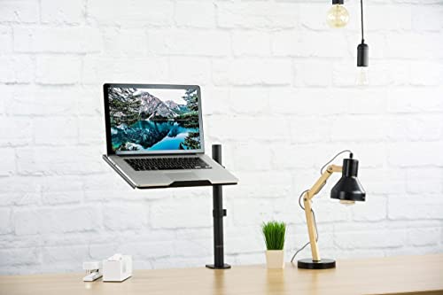 VIVO Dual 13 to 27 inch LCD Monitor Mount and Single Laptop Desk Mount Kit, Heavy Duty, Fully Adjustable Stand and Laptop Mount (Bundle)