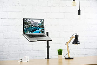 VIVO Dual 13 to 27 inch LCD Monitor Mount and Single Laptop Desk Mount Kit, Heavy Duty, Fully Adjustable Stand and Laptop Mount (Bundle)