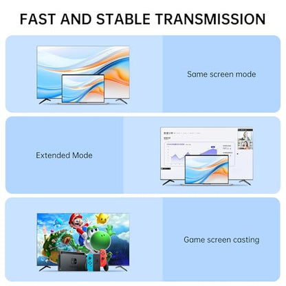 HDMI to VGA Adapter with 3.5mm Audio & USB Power – 1080P Converter for Laptop, TV Box, PS4, Monitor & Projector - style: ZH10-PCblack